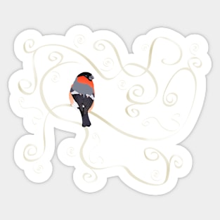 Bullfinch Sticker